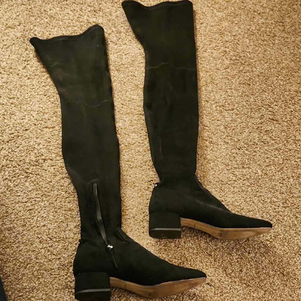 Dolce Vita Black Over-the-Knee Boots